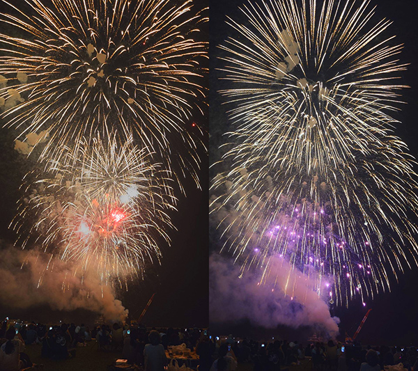 大迫力の花火に感動！～豊北夏祭り～
